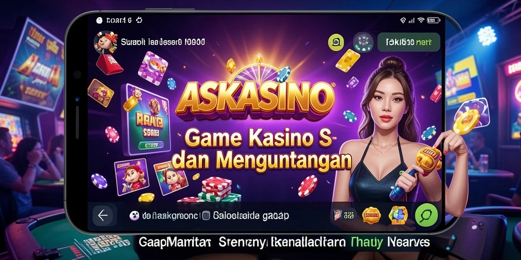 Tangkapan layar ASKSINO menampilkan gameplay kasino yang mendebarkan.