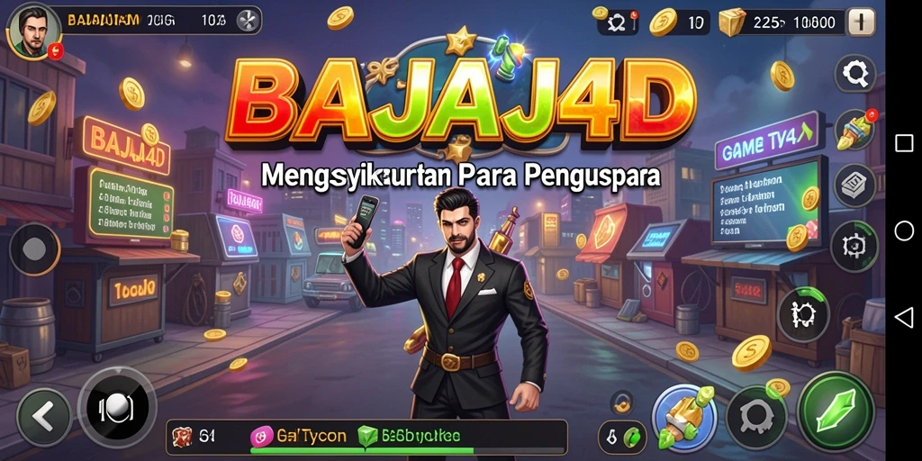 Tampilan gameplay menarik dalam BAJAJ4D menunjukkan keseruan pengelolaan bisnis.