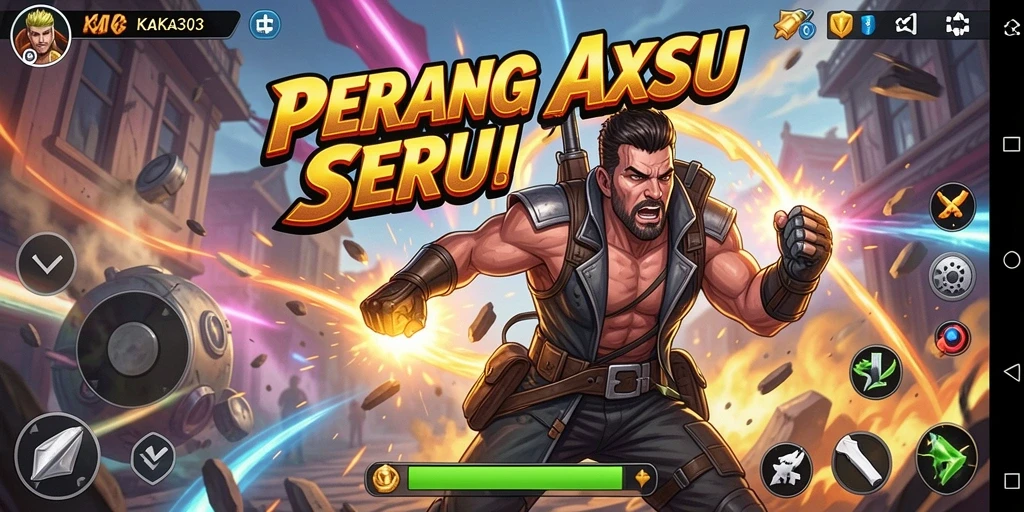 Tangkapan layar KAKA303 menampilkan aksi pertempuran yang mendebarkan.