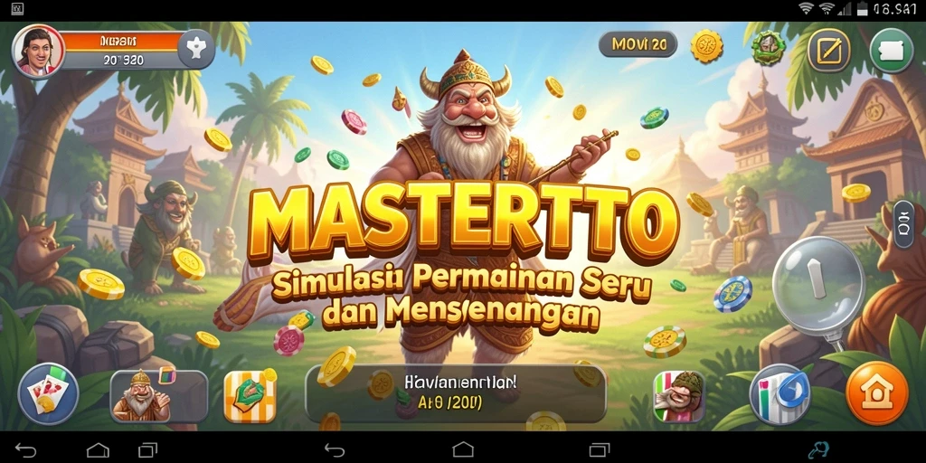 Tangkapan layar gameplay MASTERTOTO yang menarik dan mendebarkan.