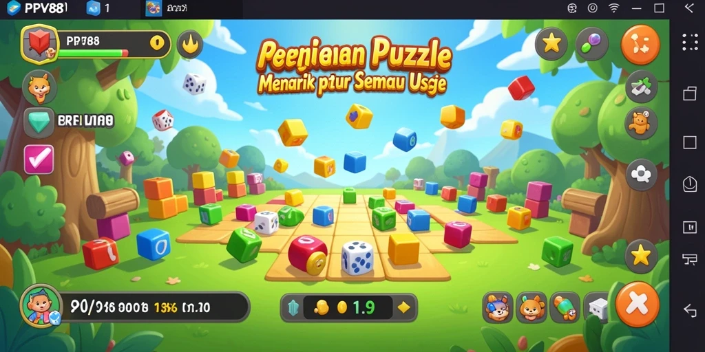 Gameplay menarik dari PPV88 dengan berbagai puzzle menantang.