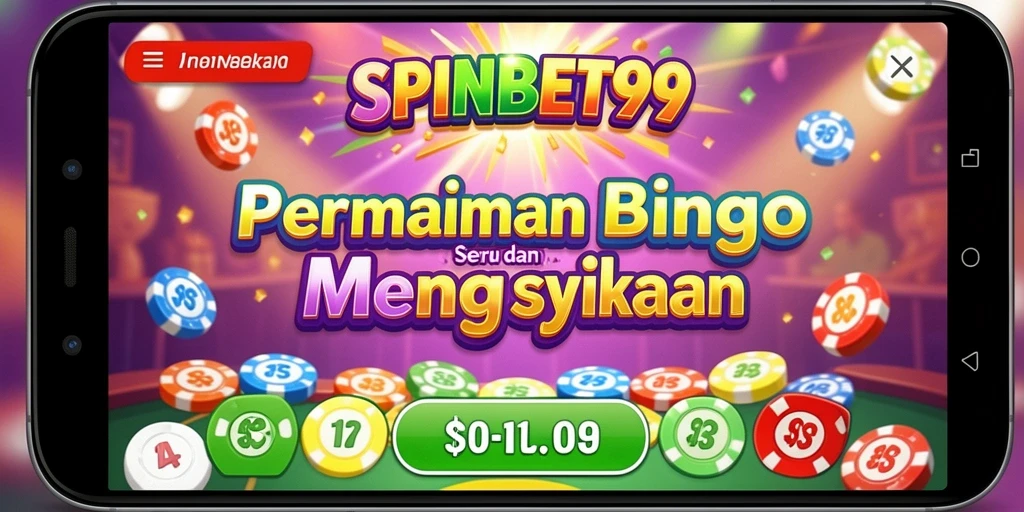 Tampilan gameplay seru dalam aplikasi Bingo SPINBET99.